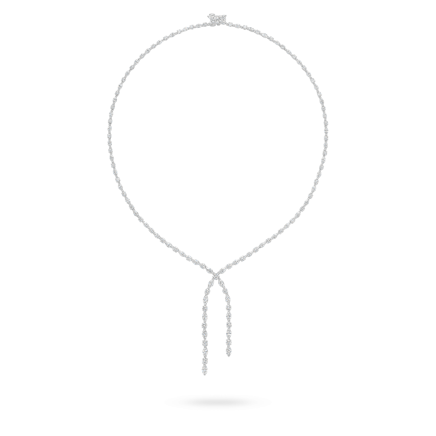 Diamond Lariat Necklace – Gleem & Co