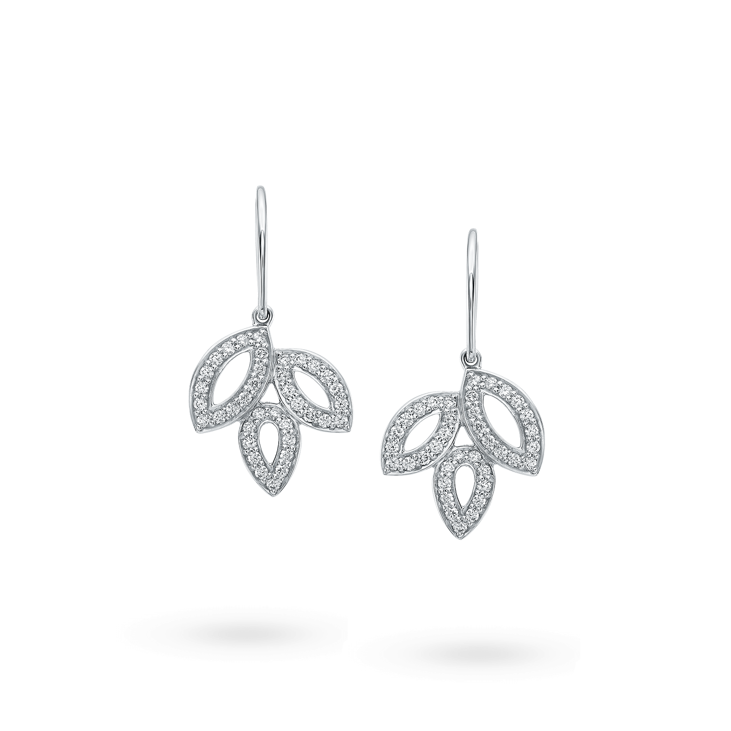 Platinum Hoop Earrings – malcolm betts