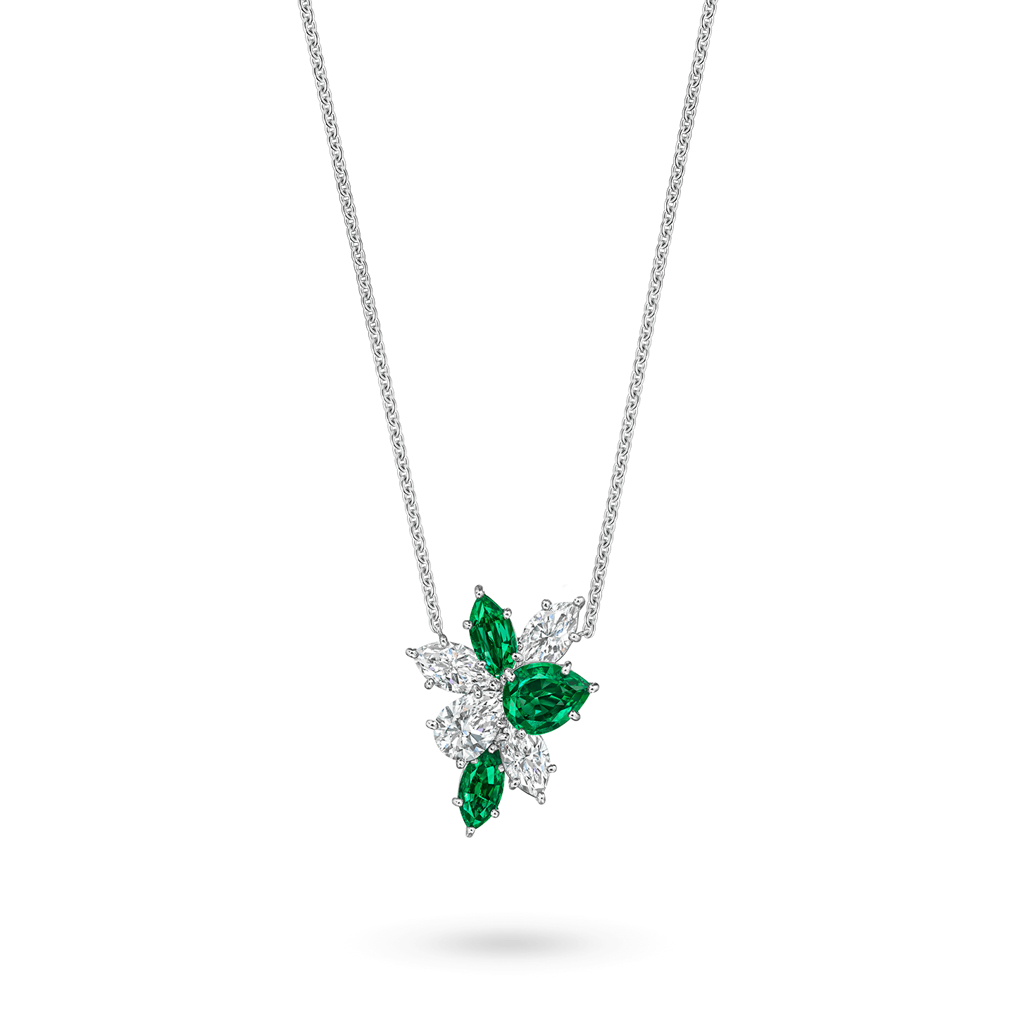 winston cluster by harry winston pendant emerald and diamond peepclpmwc e 2