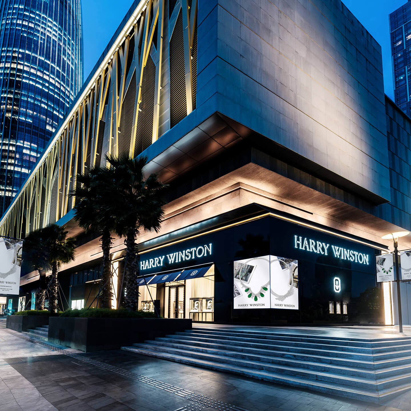 the house of harry winston opens its first retail salon in