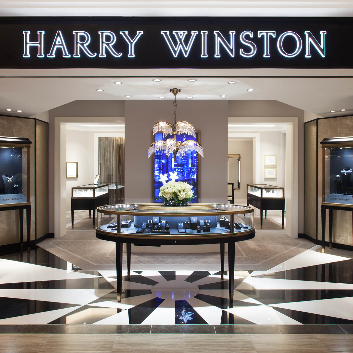 fa04ade of the harry winston osaka hankyu umeda salon