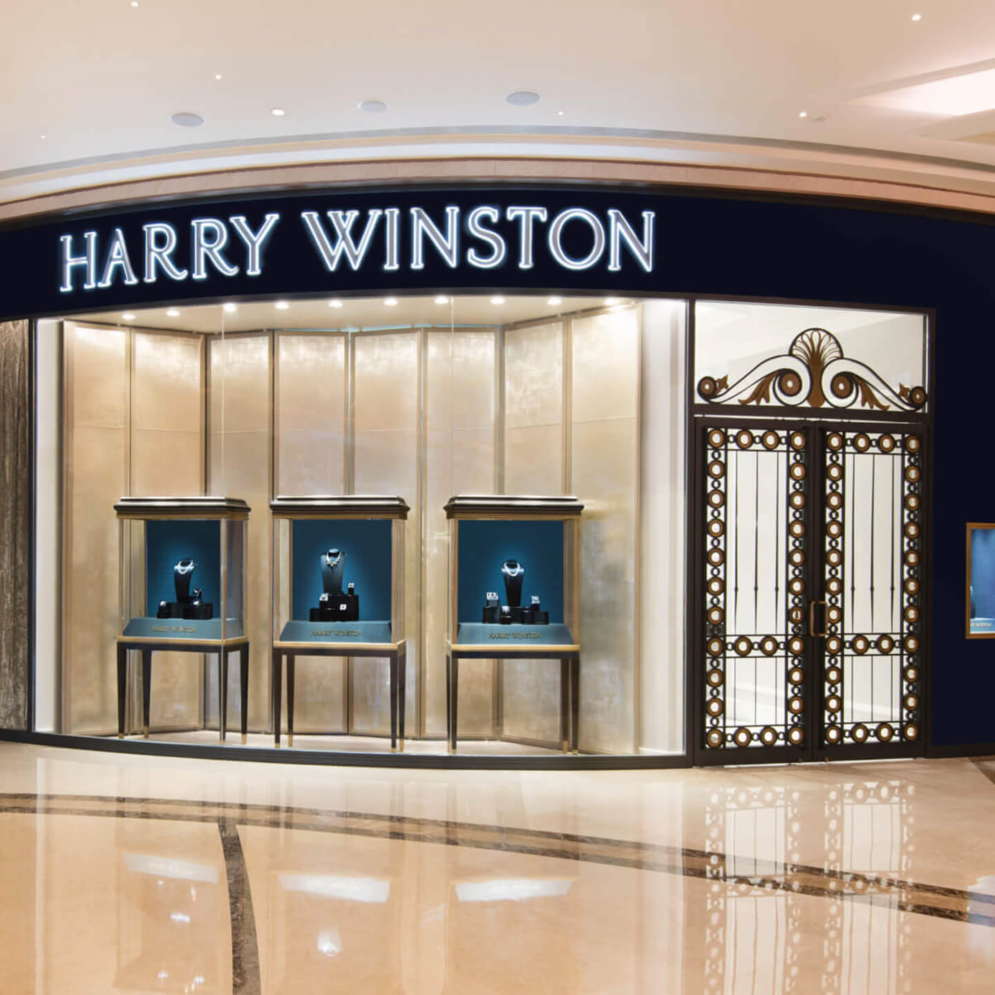 fa04ade of the harry winston macau salon