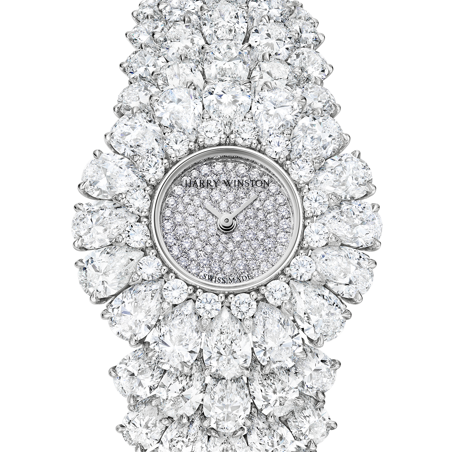 Piaget White Gold Sapphire Emerald Diamond Watch G0A48028